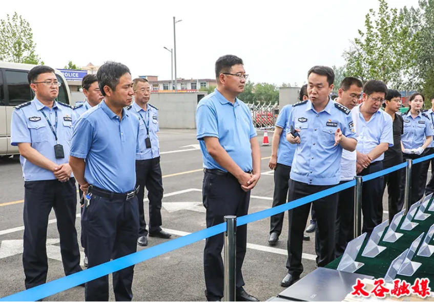 6月23日,区委副书记,区长南宏赴北城区北关村,晋中市公安局太谷分局